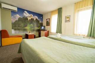 Отель Bryasta Hotel & Restaurant Велико-Тырново Двухместный номер с 1 кроватью или 2 отдельными кроватями - Бесплатная парковка-4